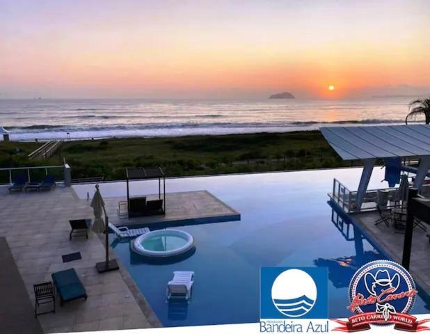 Ape Estilo Resort C/ Pe Na Areia E Vista Mar, Proximo Ao Beto Carrero Piçarras 外观 照片